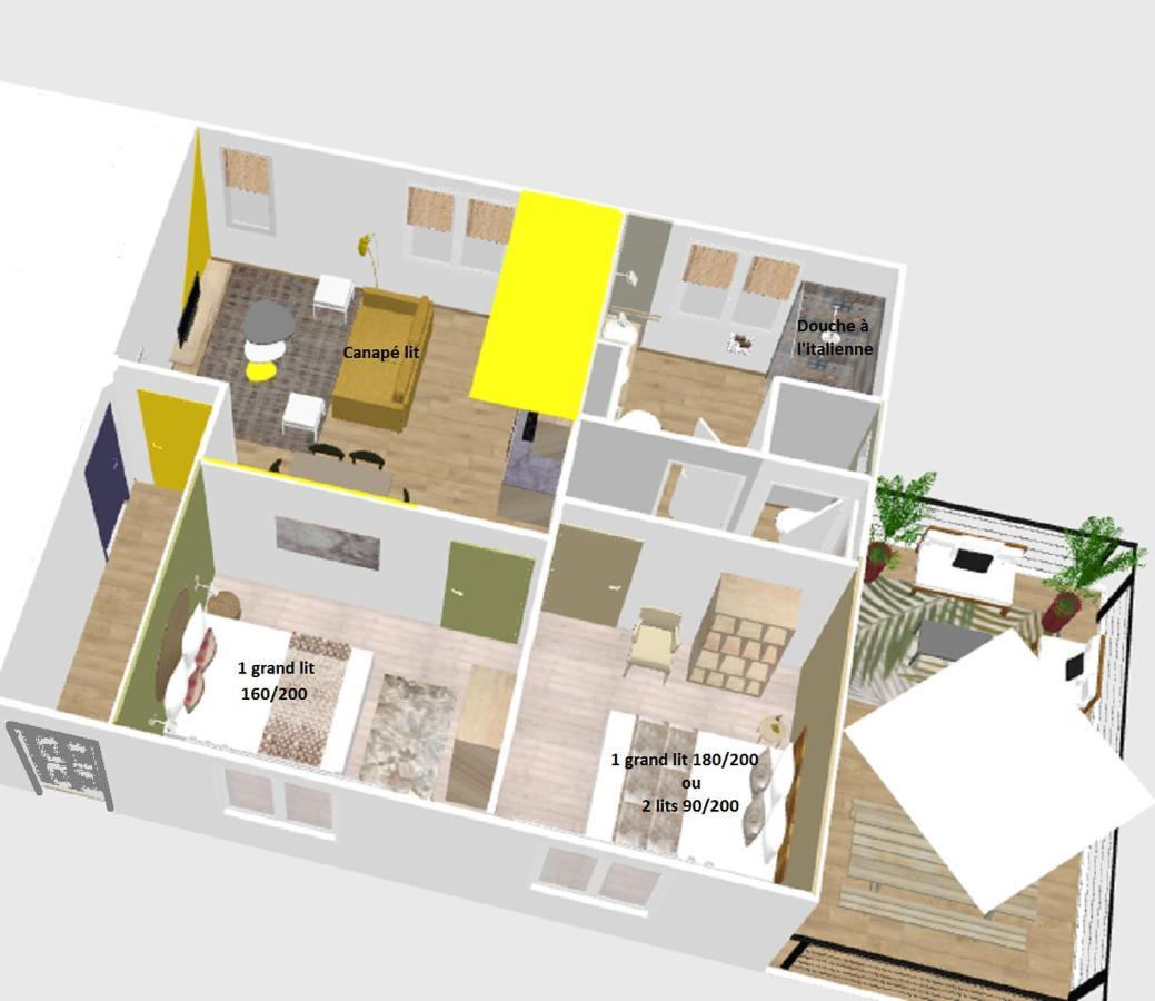 Le Cottage Nature Loin De L'Oeil Sauna Gaillac Entre Albi-Toulouse & Les Cottages Du Tarn Brens  Exterior foto