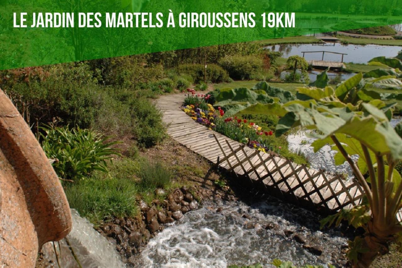 Le Cottage Nature Loin De L'Oeil Sauna Gaillac Entre Albi-Toulouse & Les Cottages Du Tarn Brens  Exterior foto